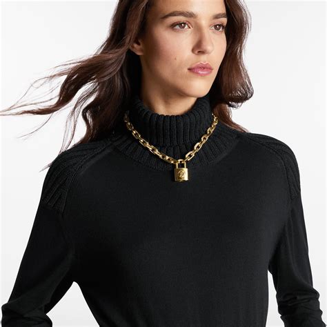 collana louis vuitton|LV Edge Necklace Cadenas S00 .